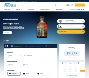 New Website of Prime Labels